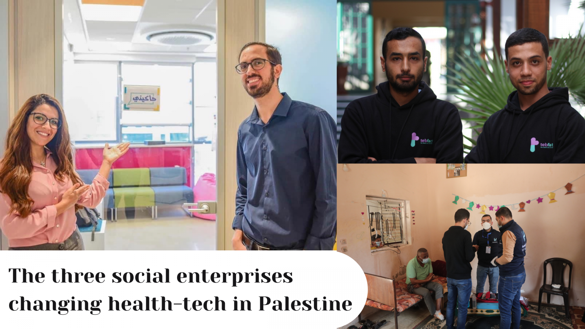 Here are three social enterprises changing health-tech in Palestine